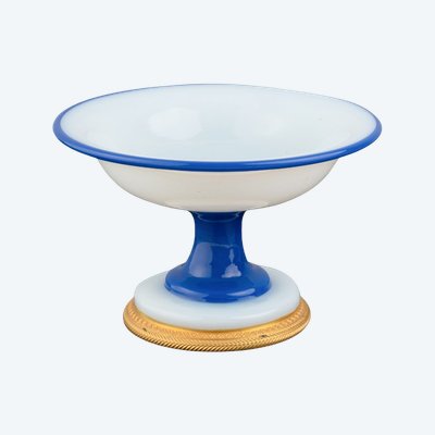 Coppa Carlo X in bronzo opalino e dorato bicolore.