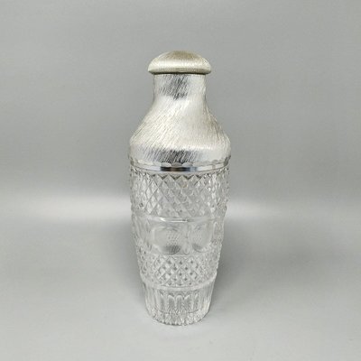 1960er Jahre Wunderschöner Cocktail-Shaker aus geschliffenem Kristall von Arir. Hergestellt in Italien.