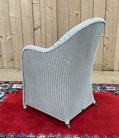 Fauteuil LLOYD LOOM par Vincent Sheppard - travail des années 2000