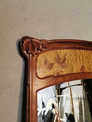 Mirror Art Nouveau School Of Nancy Camille Gauthier
