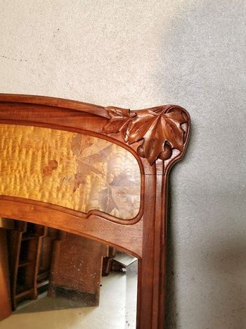 Mirror Art Nouveau School Of Nancy Camille Gauthier