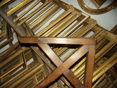 Sacristy Chasuble Stand, In Oak, 18th Century.