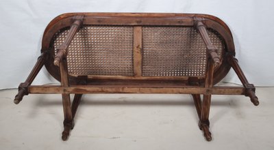Panca per pianoforte in stile Luigi XVI, fine XIX secolo