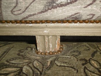 Louis XVI period basket sofa