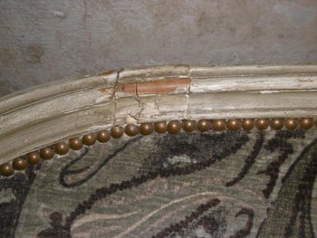 Louis XVI period basket sofa