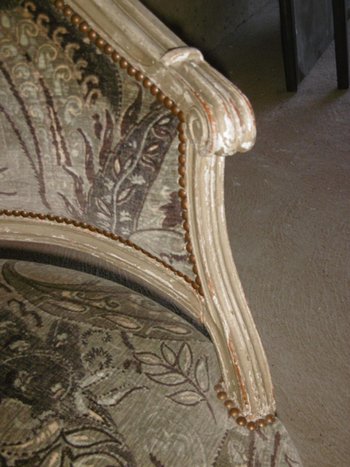 Louis XVI period basket sofa