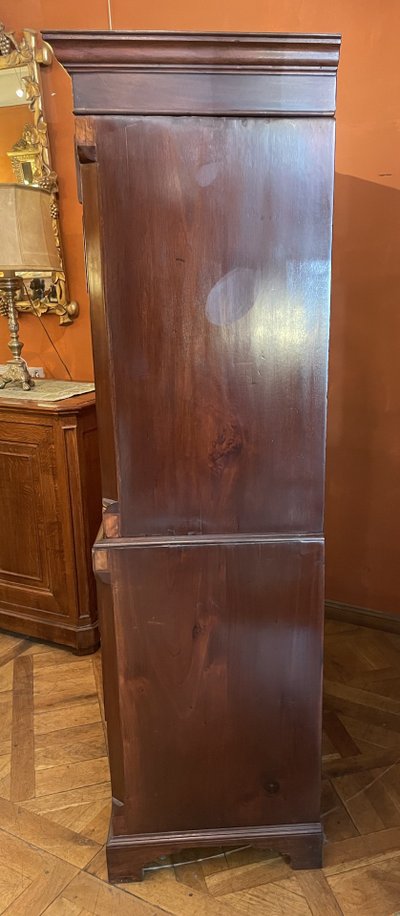 tallboy sagt chest on chest aus mahagoni -18° Jahrhundert