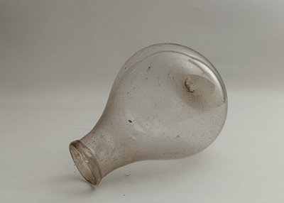 Blown Glass Bottle _ XVIIIth century