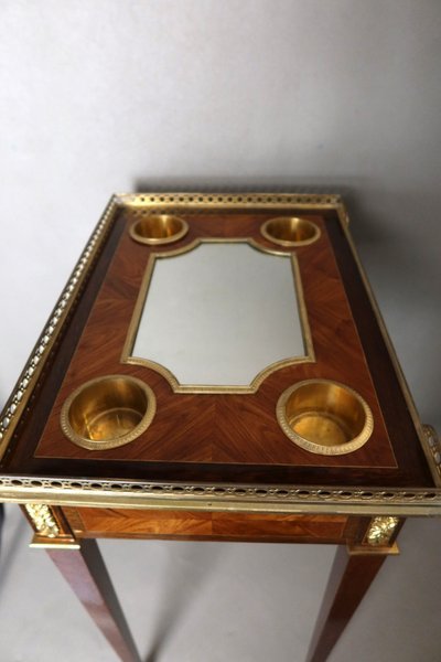 Boin-Taburet coffee table and silverware