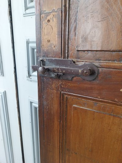 4 19th century antique doors - 4 panels