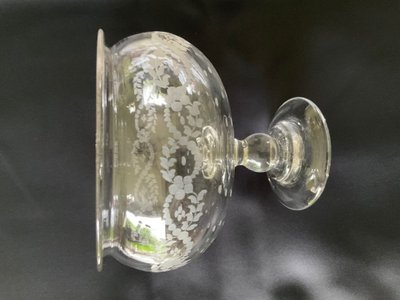 18th Century Glass Leech Jar
