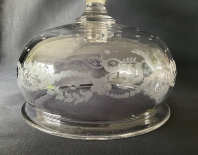 18th Century Glass Leech Jar