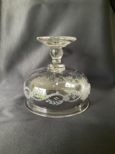 18th Century Glass Leech Jar