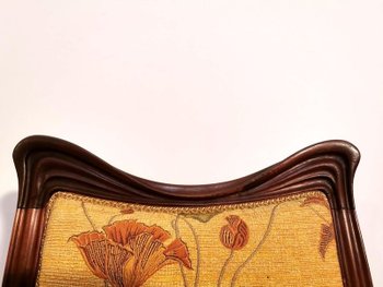 Louis Majorelle Pair Of Art Nouveau Armchairs