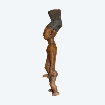 STATUETTA ANTHROPOMOPRHE Cultura Beli Mangbetu, Repubblica Democratica del Congo Prima metà del XX secolo