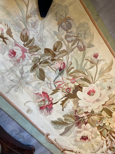 Appendiabiti in arazzo Aubusson del XIX secolo