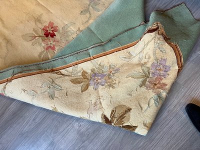 Appendiabiti in arazzo Aubusson del XIX secolo