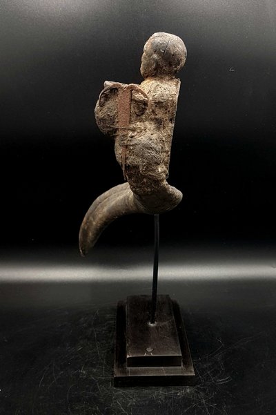 Corne fétichée, culte Vaudou, peuple Fon, Bénin