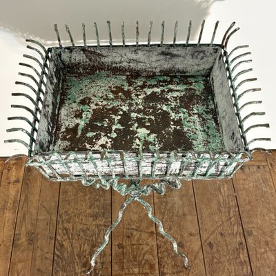 Jardinière en fer forgé XIXe