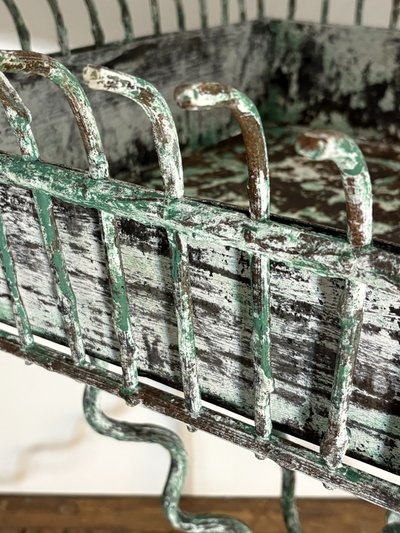 Jardinière en fer forgé XIXe