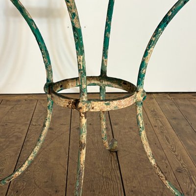19th-century riveted wrought-iron table