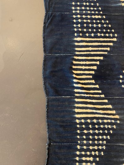 Alte traditionelle Indigo-Textilien aus Mali 2