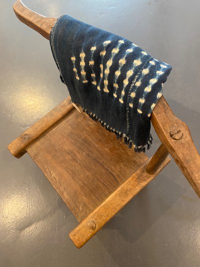 Alte traditionelle Indigo-Textilien aus Mali 2