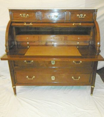 Bureau à Cylindre XVIII ème Estampillé A.Schuman