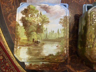 Coppia di vasi in terracotta Montigny