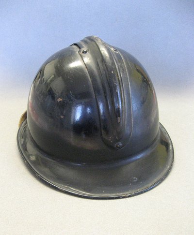 Adrian WWII Factory Fire Helmet 39/45.