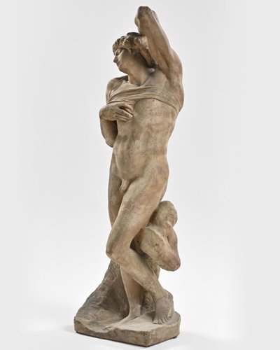L'Esclave mourant, épreuve en terre cuite, 110 cm