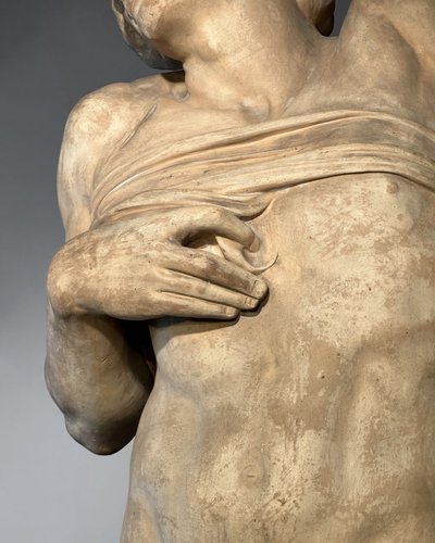 L'Esclave mourant, épreuve en terre cuite, 110 cm