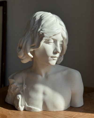 Saint Jean-Baptiste d'après Alfred Lenoir - Biscuit de Sèvres