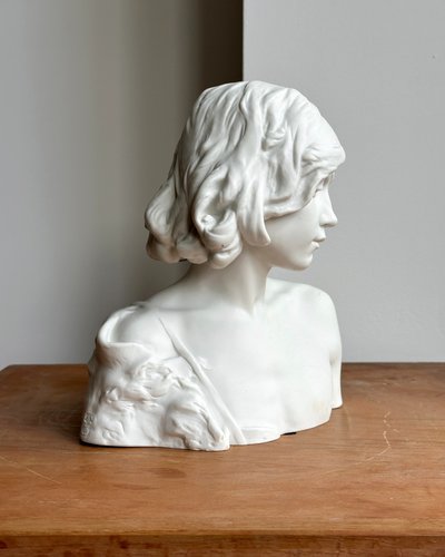 Saint Jean-Baptiste d'après Alfred Lenoir - Biscuit de Sèvres