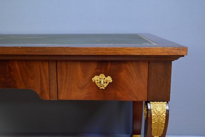 Scrivania in mogano, stile Retour d'Égypte - XX secolo