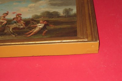 Kindervergnügen, Gemälde aus dem frühen 19. Jahrhundert.