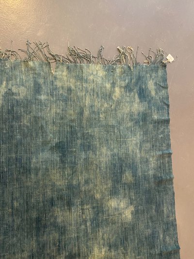 Traditional antique indigo textile 3