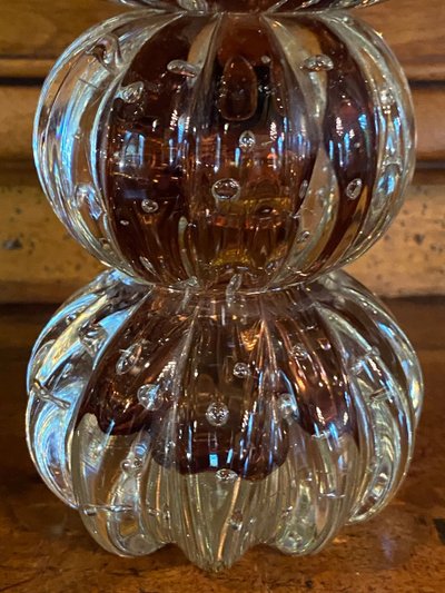 Paire De Boules En Verre De Murano, Circa 1970-1980