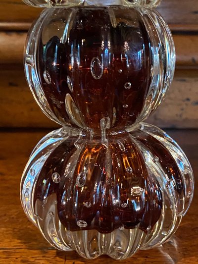 Paire De Boules En Verre De Murano, Circa 1970-1980