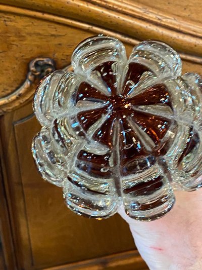 Paire De Boules En Verre De Murano, Circa 1970-1980