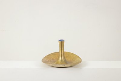 Philippe Hiquily. Hammered and gilded bronze cup. Signed. 1980s. LS67186008