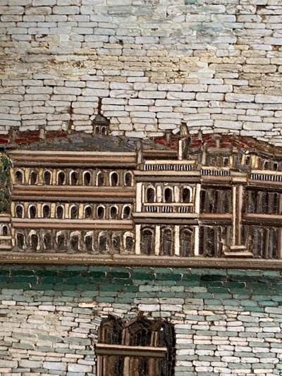 Großes Mikromosaik: Venedig, 19. Jahrhundert