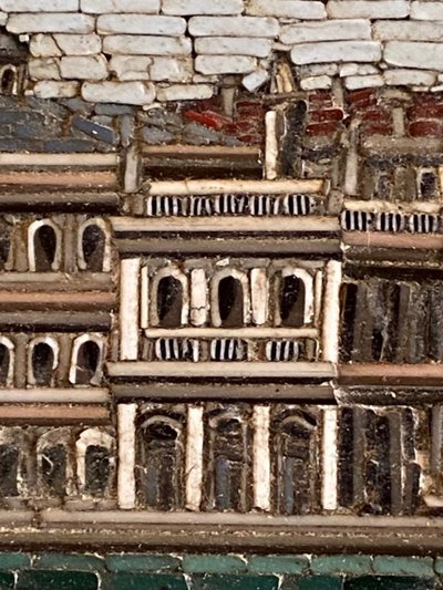 Großes Mikromosaik: Venedig, 19. Jahrhundert