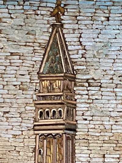 Großes Mikromosaik: Venedig, 19. Jahrhundert