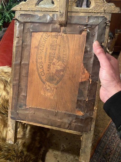 Specchio provenzale di Beaucaire del XVIII secolo
