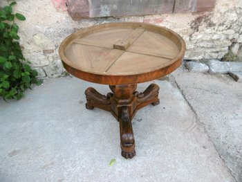 Dolphin Pedestal Table