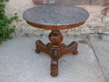 Dolphin Pedestal Table