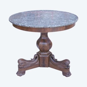 Dolphin Pedestal Table
