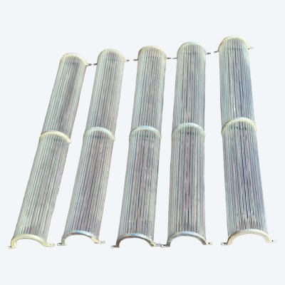 Set di 6 appliques art déco di Petitot o Genet & Michon del 1930 circa, in vetro e metallo.