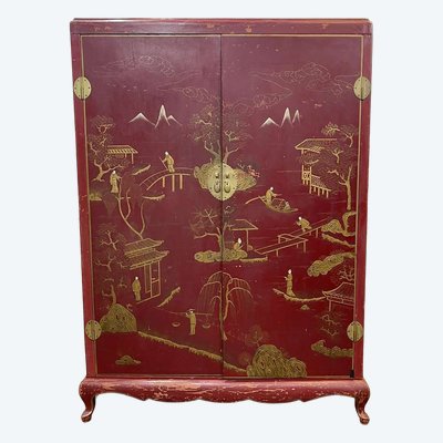 Camera da letto asiatica degli anni '50